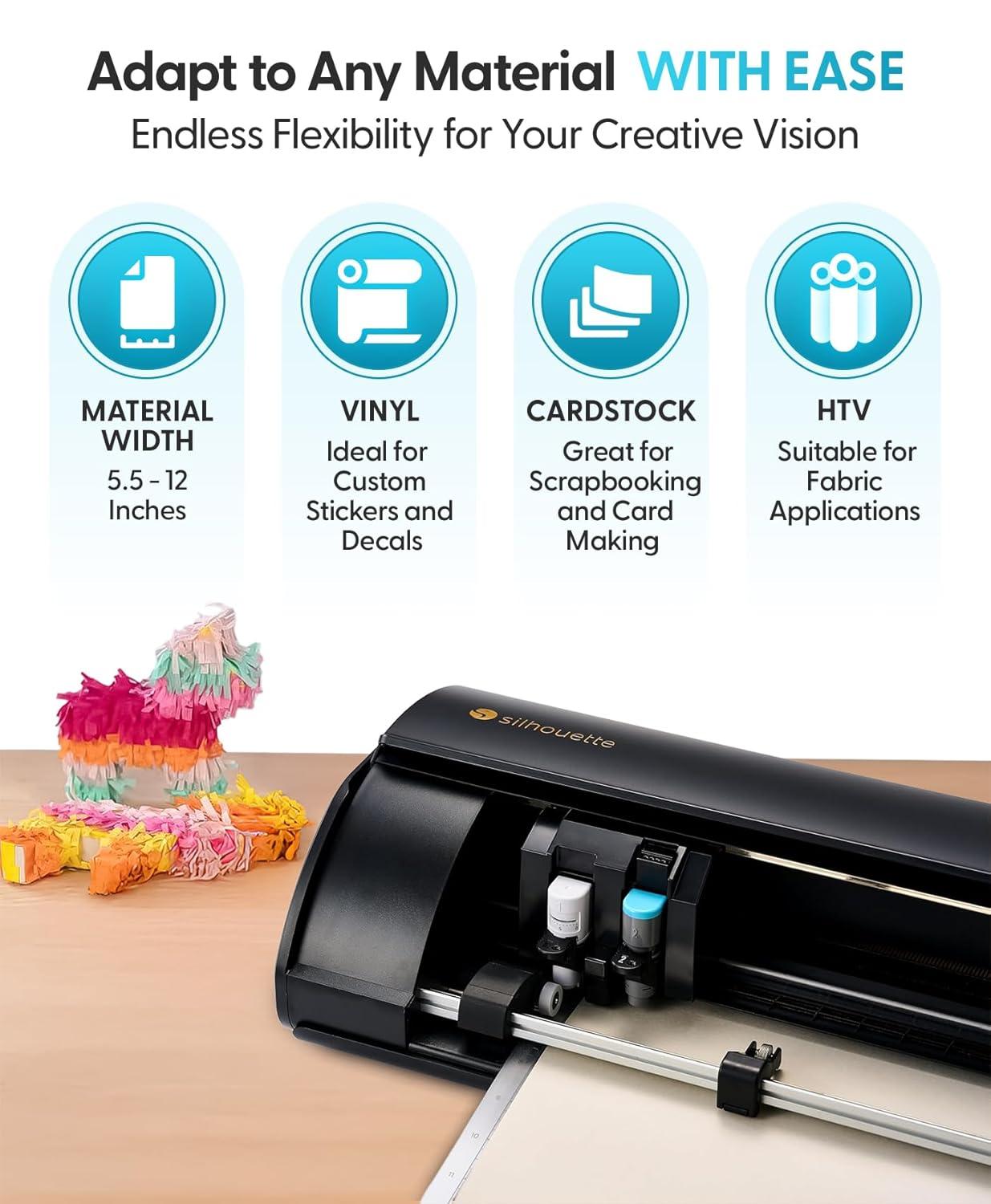 image:imageSilhouette Cameo 5 Plus 15 inch Vinyl Cutting Machine with Studio Software Electric Tool and ES Mat Compatible SNA and IPT 50 dbCameo 5A Plus