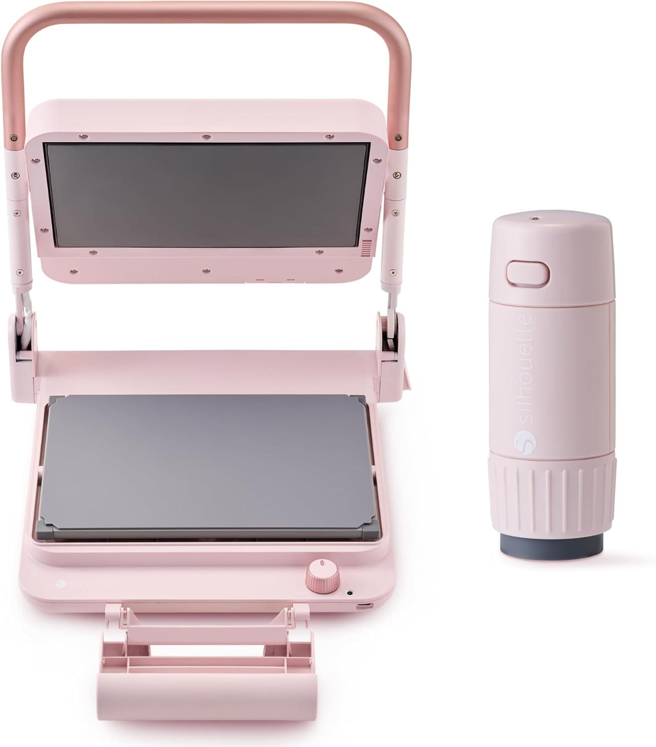 image:imageSilhouette Cloche Heat Press Machine with Petite Press Chiffon PinkChiffon Pink
