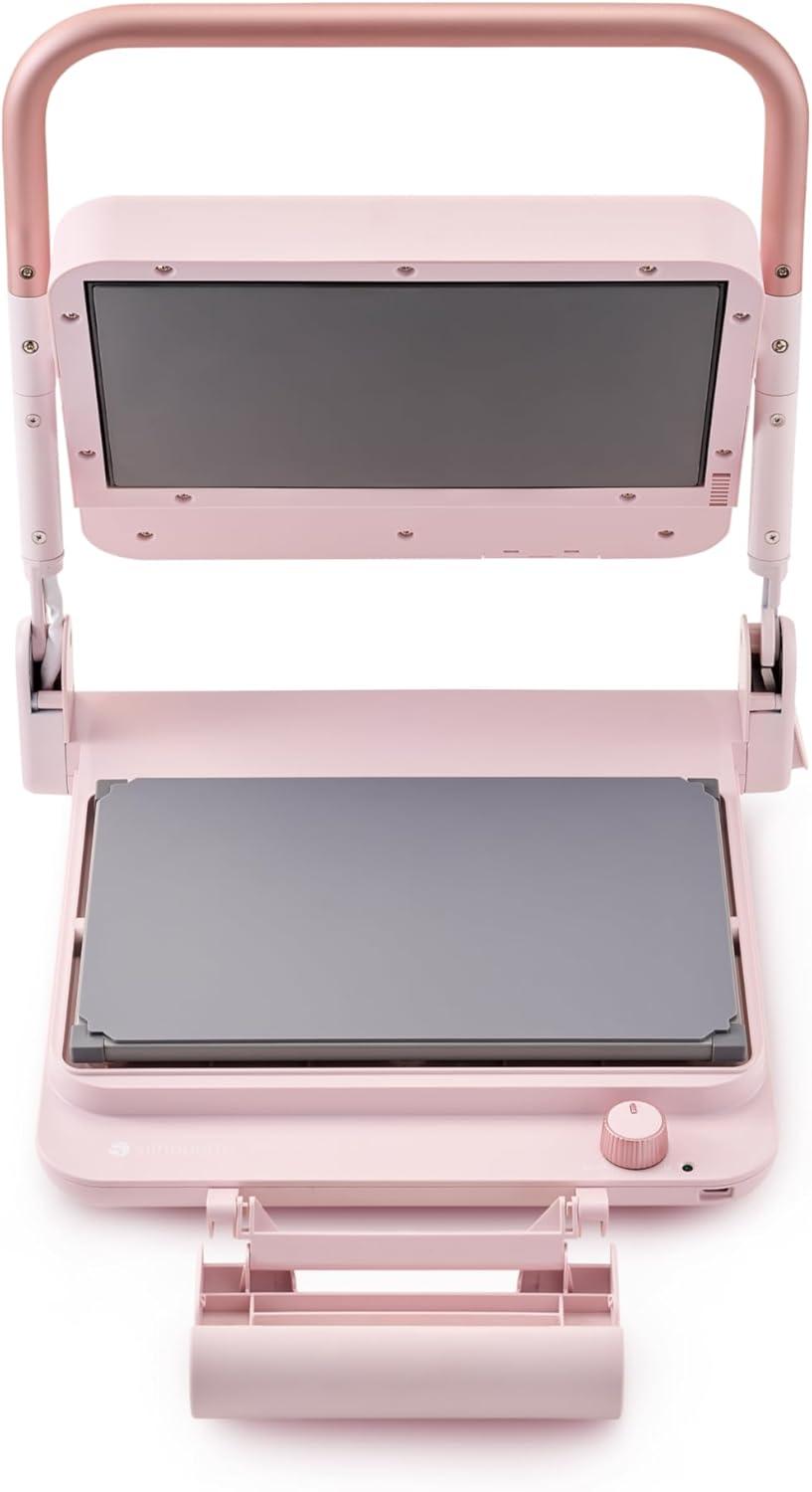 image:imageSilhouette Cloche Heat Press Machine with Petite Press Chiffon PinkChiffon Pink