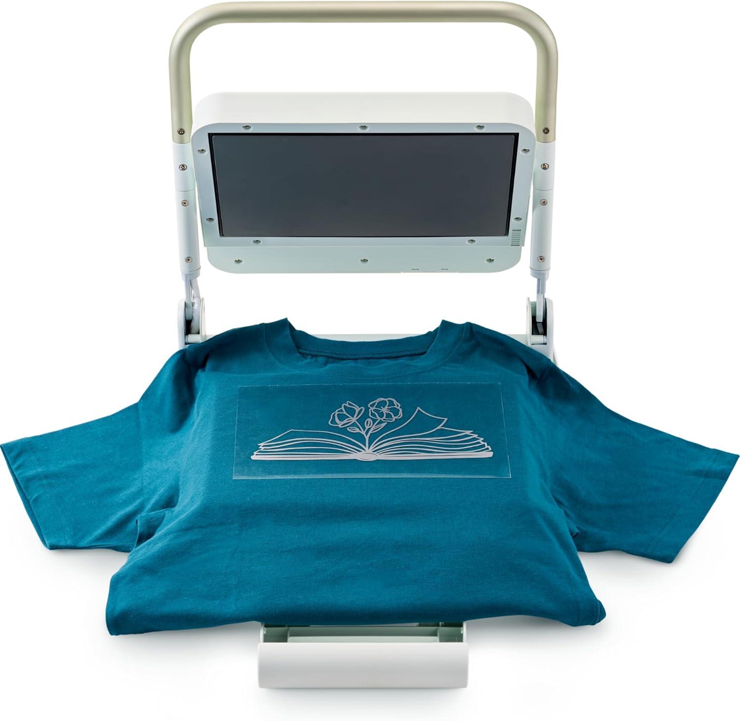 image:imageSilhouette Cloche Heat Press Machine with Petite Press Chiffon PinkIce Green