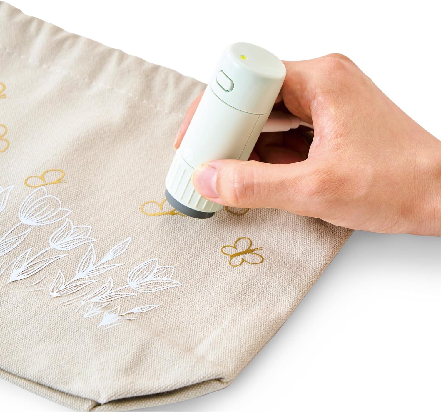 image:imageSilhouette Cloche Heat Press Machine with Petite Press Chiffon PinkIce Green