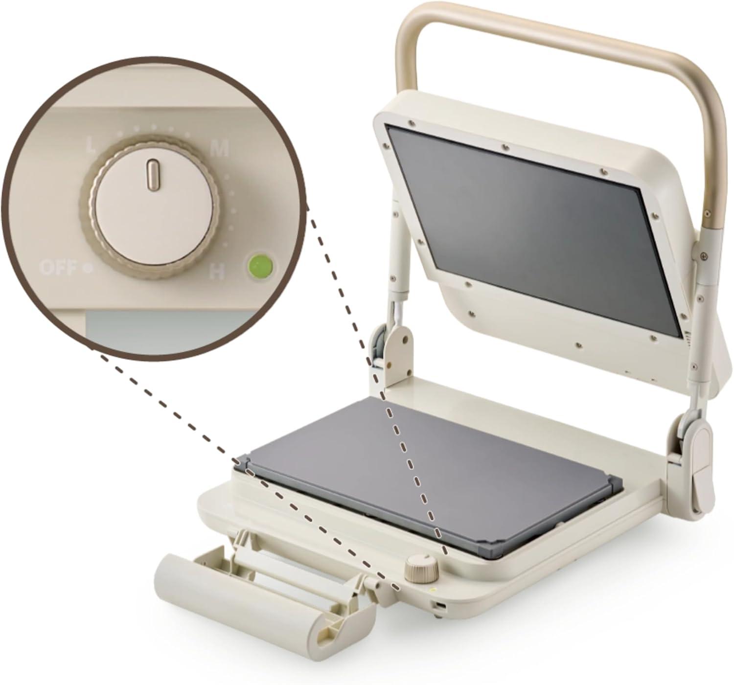 image:imageSilhouette Cloche Heat Press Machine with Petite Press Chiffon PinkMilky White