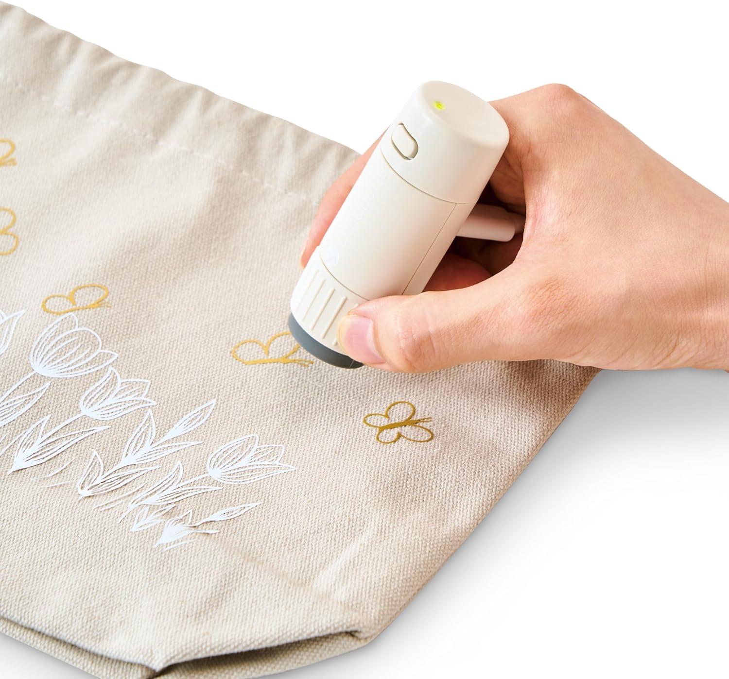 image:imageSilhouette Cloche Heat Press Machine with Petite Press Chiffon PinkMilky White