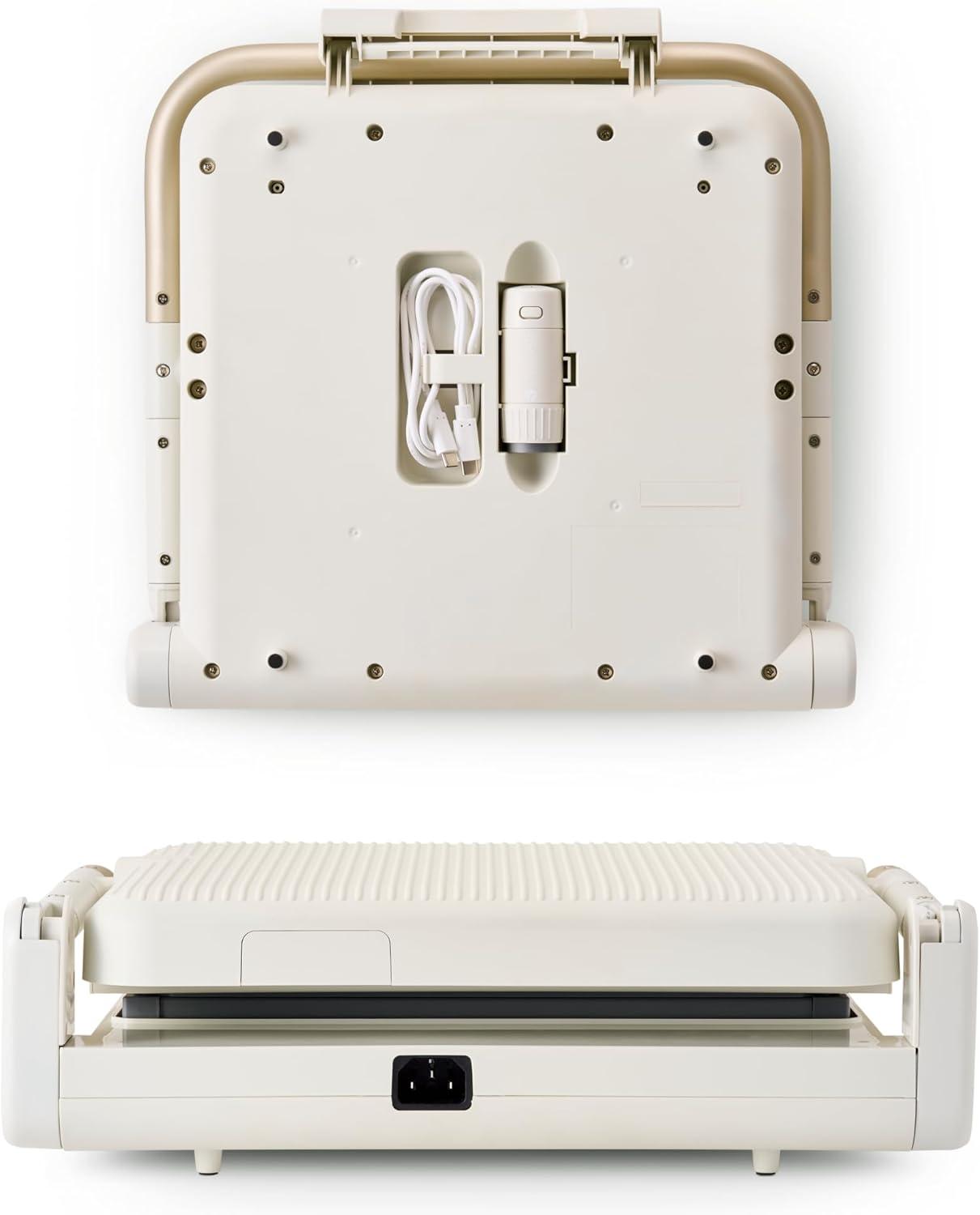 image:imageSilhouette Cloche Heat Press Machine with Petite Press Chiffon PinkMilky White