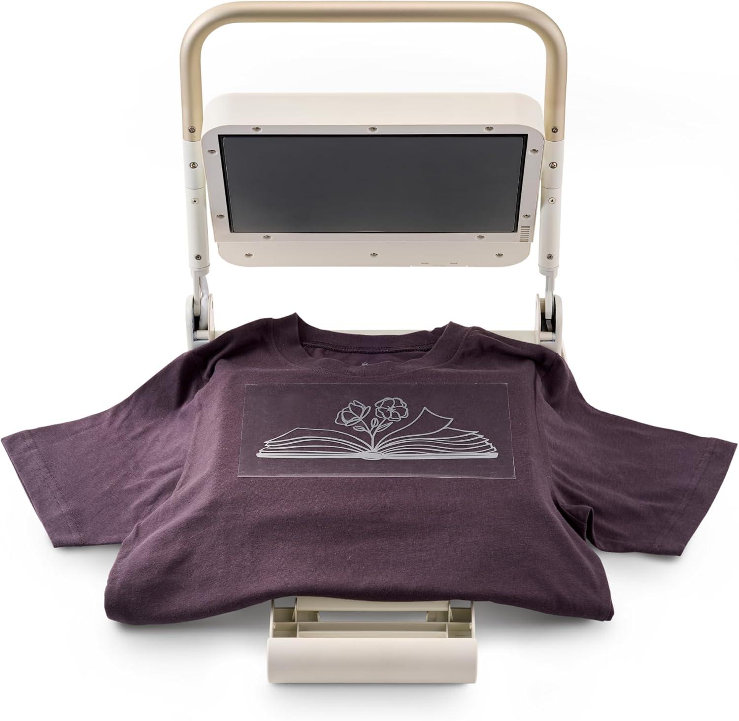image:imageSilhouette Cloche Heat Press Machine with Petite Press Chiffon PinkMilky White