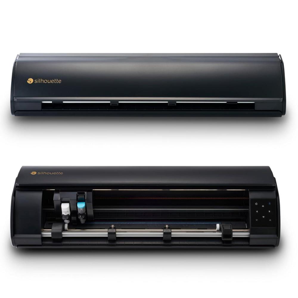 image:imageSilhouette Cameo 4 Plus 15 Inch Version 15 Cutting Mat Power cords Built in Roll Feeder Silhouette Studio SoftwareCameo 5A Plus