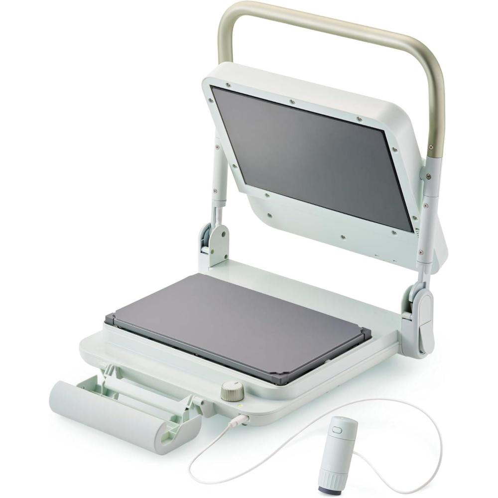 image:imageSilhouette Cloche Heat Press Machine with Petite Press Chiffon PinkIce Green