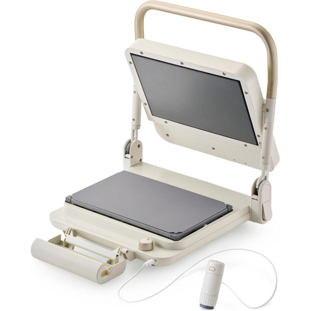 image:imageSilhouette Cloche Heat Press Machine with Petite Press Chiffon PinkMilky White
