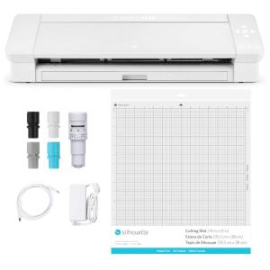 Silhouette Cameo 5 Plus 15 inch Vinyl Cutting Machine with Studio Software, Electric Tool and ES Mat Compatible, SNA and IPT, 50 db(Cameo 4 Plus)