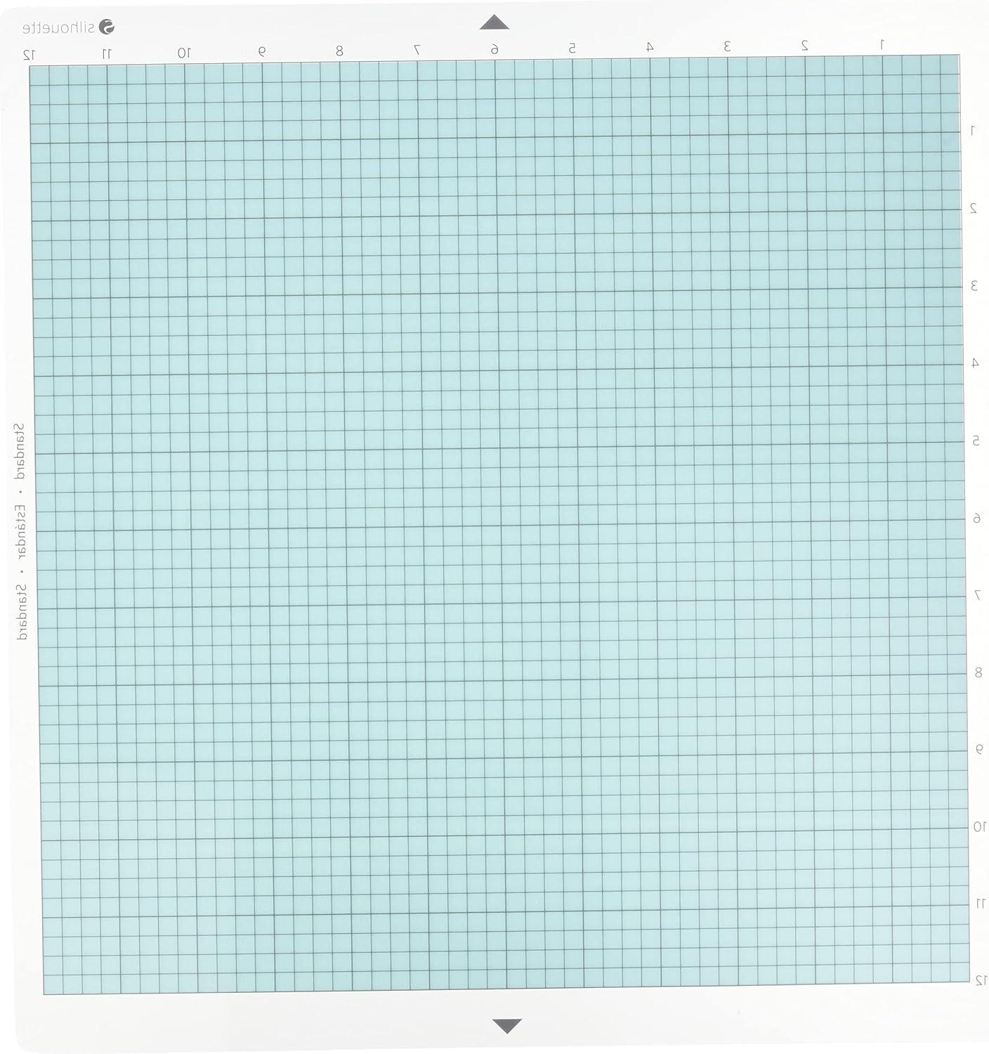 image:imageSilhouette America CUTMAT123T2PACK Cameo Cutting Mat Standard Tack 2 Pack1