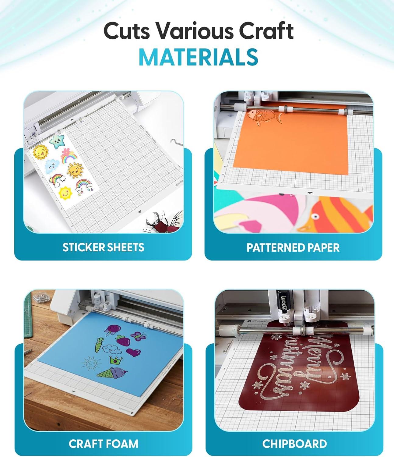 image:imageSilhouette America CUTMAT123T2PACK Cameo Cutting Mat Standard Tack 2 Pack1
