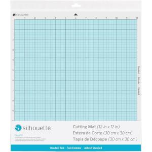 Silhouette America – CUT-MAT-12-3T-2PACK Cameo Cutting Mat, Standard Tack 2 Pack(2)