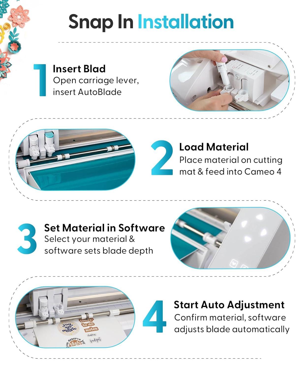 image:imageSilhouette AutoBlade for Cameo 4 3 Pack3 Pack