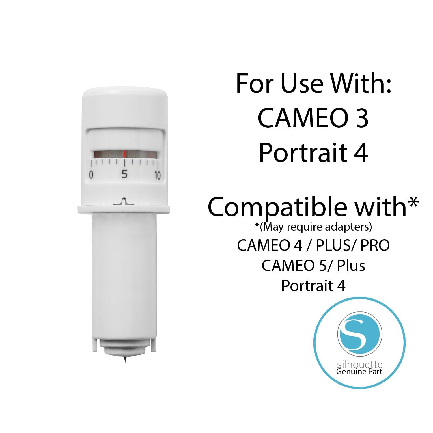 image:imageSilhouette Autoblade Pack of 3 Replacement Blades for Cameo 3 and Portrait 2 withCrafterClub50 Free Designs