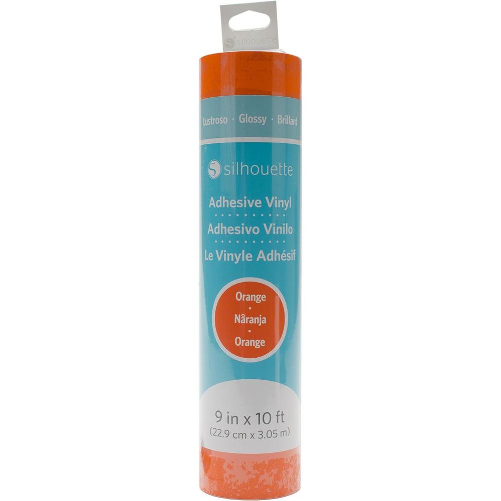 image:imageSilhouette America Glossy Permanent Vinyl 9 by 10Feet Dark PinkTangerine