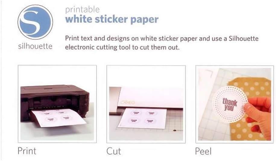 image:imageSilhouette Printable Adhesive Kraft Paper 85x11 Inches