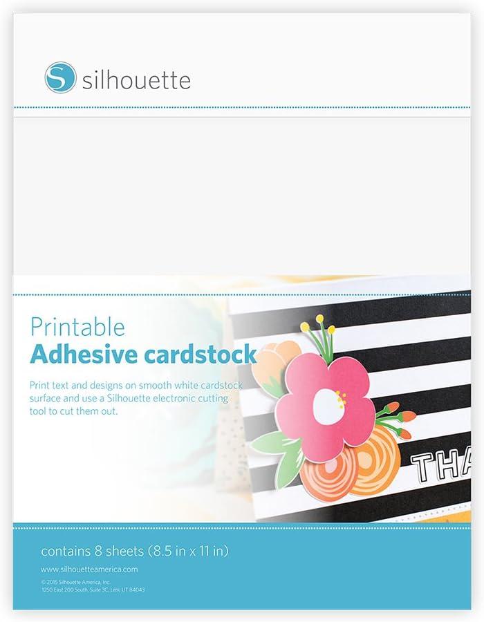 image:imageSilhouette Printable Adhesive Kraft Paper 85x11 Inches