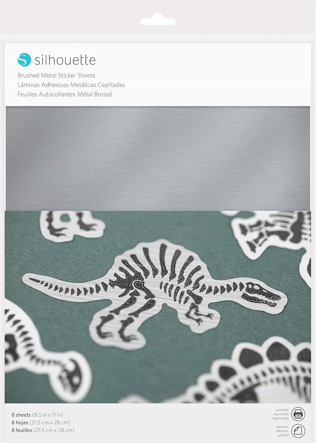 image:imageSilhouette Printable Adhesive Kraft Paper 85x11 Inches