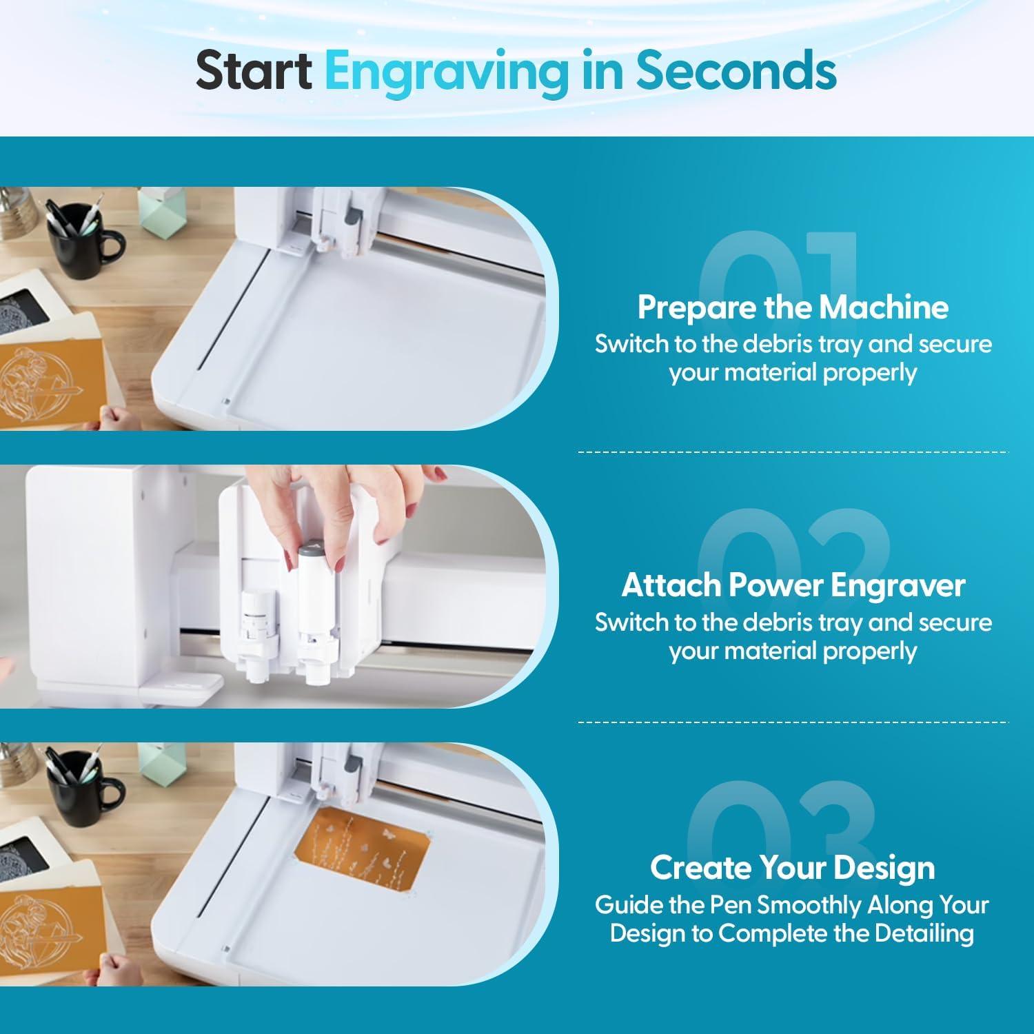 image:imageSilhouette Power Engraver Electric Engraving Pen for Curio 2Power Engraver