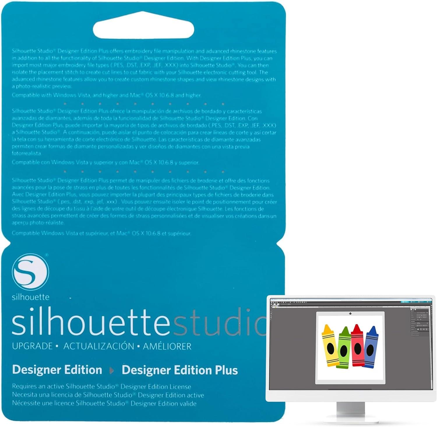 image:imageSilhouette Studio Upgrade Designer Edition to Designer Edition PLUS CardWhite