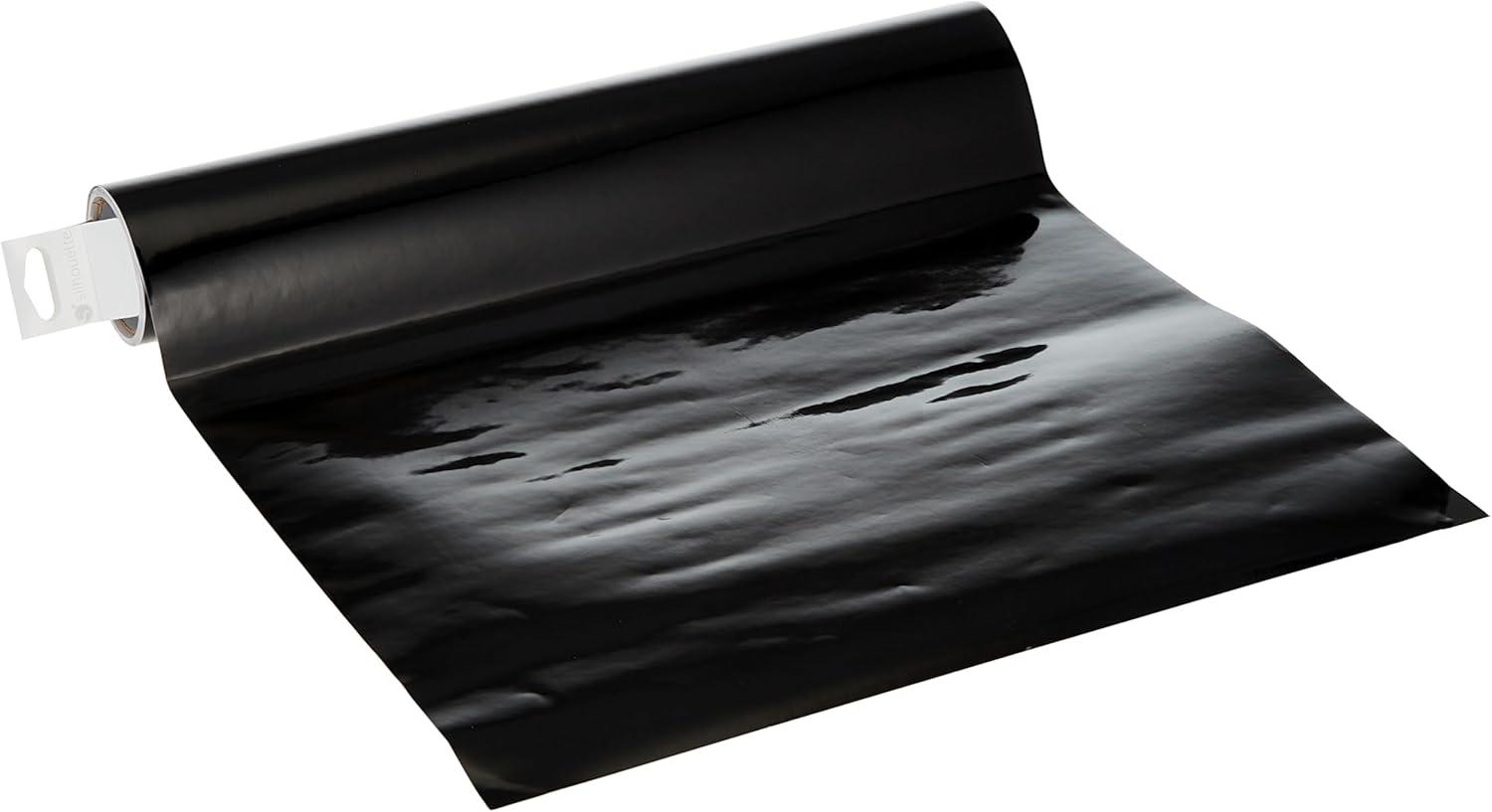 image:imageSilhouette Glossy Permanent Vinyl 12 by 6Feet BlueBlack