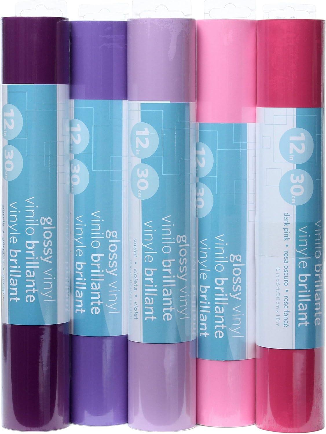 image:imageSilhouette Glossy Permanent Vinyl 12 by 6Feet BlueBlack