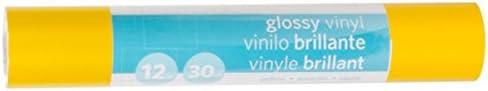 image:imageSilhouette Glossy Permanent Vinyl 12 by 6Feet BlueYellow