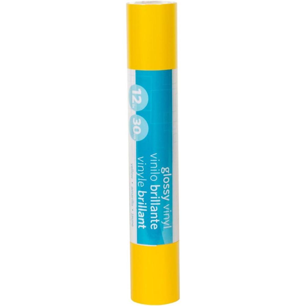 image:imageSilhouette Glossy Permanent Vinyl 12 by 6Feet BlueYellow