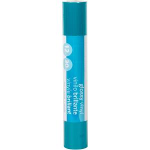 Silhouette Glossy Permanent Vinyl, 12 by 6-Feet, Blue(Teal)