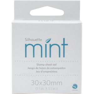 Silhouette America Silhouette Mint Stamp Sheet Set, X-Small(Medium)