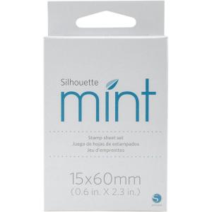Silhouette America Silhouette Mint Stamp Sheet Set, X-Small(Small)
